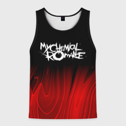 Мужская майка 3D My Chemical Romance red plasma