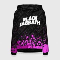 Женская толстовка 3D Black Sabbath rock Legends: символ сверху