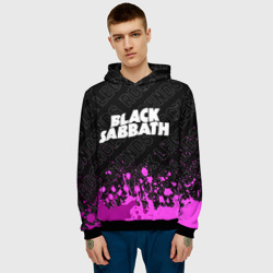 Мужская толстовка 3D Black Sabbath rock Legends: символ сверху - фото 2