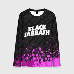 Мужской лонгслив 3D Black Sabbath rock Legends: символ сверху