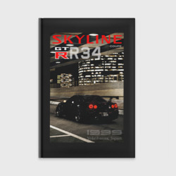 Ежедневник Nissan Skyline GTR R34 обложка журнала