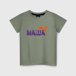 Маша и лиса – Детская футболка хлопок с принтом купить со скидкой в -20%
