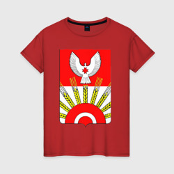 Киясовский Район – Женская футболка хлопок с принтом купить со скидкой в -20%