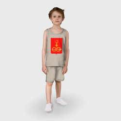 Детская пижама с шортами хлопок Дебесский район - фото 2