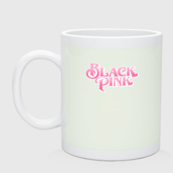 Кружка керамическая Blackpink - new logotype