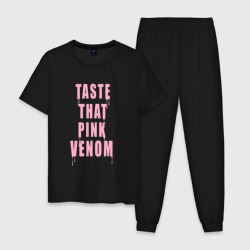 Мужская пижама хлопок Tasty that Pink venom - Blackpink