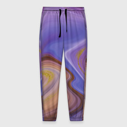 Мужские брюки 3D Violet fantasy