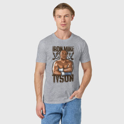 Мужская футболка хлопок Iron Mike Tyson Железный Майк Тайсон - фото 2