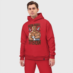 Мужской костюм oversize хлопок Iron Mike Tyson Железный Майк Тайсон - фото 2