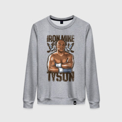 Женский свитшот хлопок Iron Mike Tyson Железный Майк Тайсон