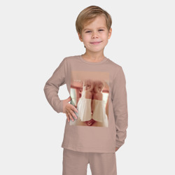 Детская пижама с лонгсливом хлопок Lisa из Blackpink - фото 2