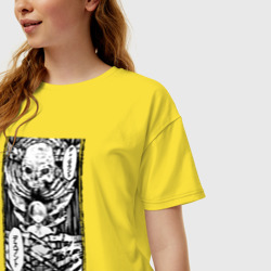 Женская футболка хлопок Oversize Смертельная игра мёртвой горы - фото 2