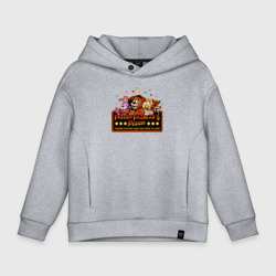 Детское худи Oversize хлопок Пиццерия Фредди