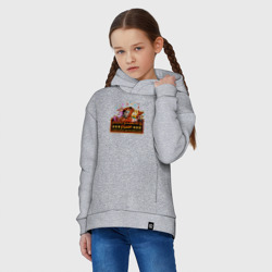 Детское худи Oversize хлопок Пиццерия Фредди - фото 2