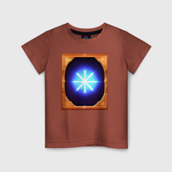 Детская футболка хлопок Знак шестиконечной звезды