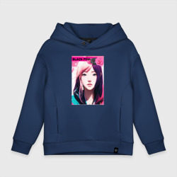 Детское худи Oversize хлопок Blackpink - K-Pop - Rose