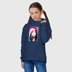 Детское худи Oversize хлопок Blackpink - K-Pop - Rose - фото 2