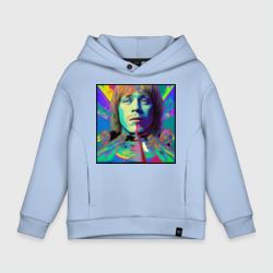 Детское худи Oversize хлопок Brian Jones Glitch Modern Art