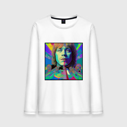 Мужской лонгслив хлопок Brian Jones Glitch Modern Art