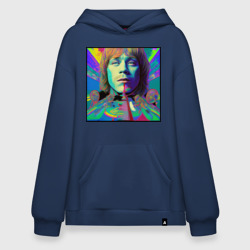 Худи SuperOversize хлопок Brian Jones Glitch Modern Art