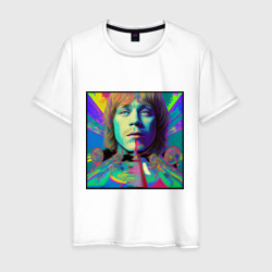 Мужская футболка хлопок Brian Jones Glitch Modern Art