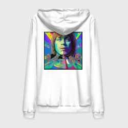 Мужская толстовка на молнии хлопок Brian Jones Glitch Modern Art