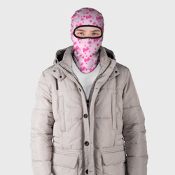 Балаклава 3D Барби, сердечки и цветочки - фото 2