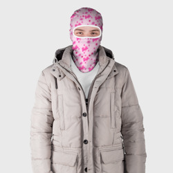 Балаклава 3D Барби, сердечки и цветочки - фото 2