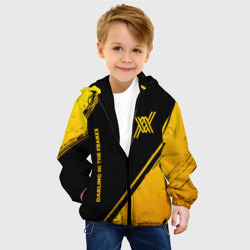 Детская куртка 3D Darling in the Franxx - gold gradient: надпись, символ - фото 2