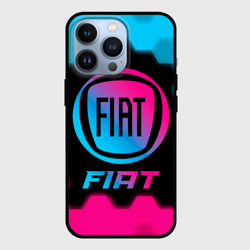 Чехол для iPhone 13 Pro Fiat - neon gradient