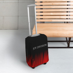 Чехол для чемодана 3D Joy Division red plasma - фото 2