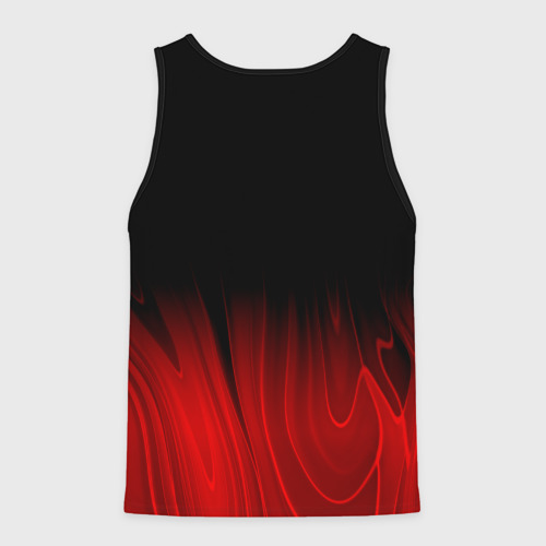 Мужская майка 3D Joy Division red plasma, цвет 3D печать - фото 2