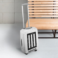 Чехол для чемодана 3D Paramore с потертостями на светлом фоне - фото 2