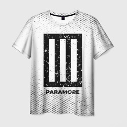 Paramore с потертостями на светлом фоне – Футболка с принтом купить со скидкой в -26%