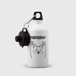Бутылка спортивная Powerwolf - rock cat - фото 2