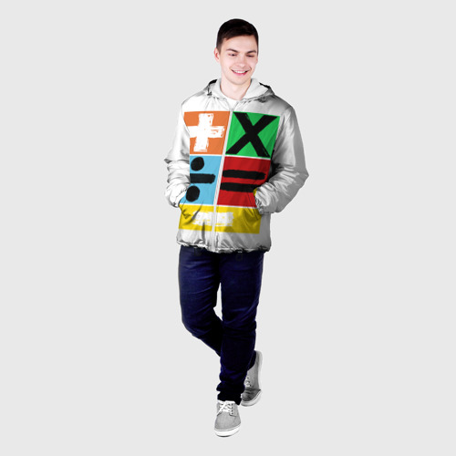Мужская куртка 3D Эд Ширан математическая эра, цвет 3D печать - фото 3