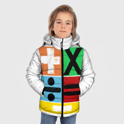 Зимняя куртка для мальчиков 3D Эд Ширан математическая эра - фото 2