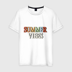 Мужская футболка хлопок Summer Vibes