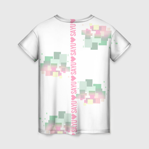 Женская футболка 3D Sayu, цвет 3D печать - фото 2