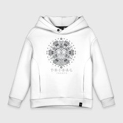 Детское худи Oversize хлопок Tribal trance mandala