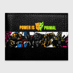Обложка для студенческого билета Трансформеры: Power is Primal