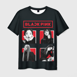 Мужская футболка 3D Blackpink retro girls