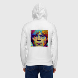 Мужская толстовка на молнии хлопок Brian Jones Digital Portret - фото 2