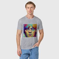 Мужская футболка хлопок Brian Jones Digital Portret - фото 2