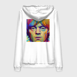 Мужская толстовка на молнии хлопок Brian Jones Digital Portret