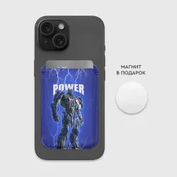 Картхолдер Magsafe магнитный Трансформеры: Оптимус Прайм - фото 2