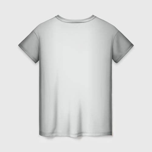 Женская футболка 3D Взгляд девушки с рамки, цвет 3D печать - фото 2