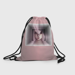 Рюкзак-мешок 3D Девушка с аниме в рамке