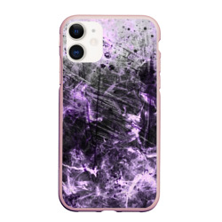 Текстура - Lilac smoke – Чехол для iPhone 11 матовый с принтом купить
