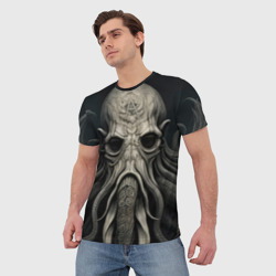 Мужская футболка 3D Истинный Ктулху - фото 2
